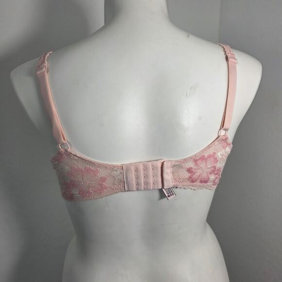 Victorias Secret Body Full Cup Lace Bra 42C Purest Pink - Picture 3 of 5